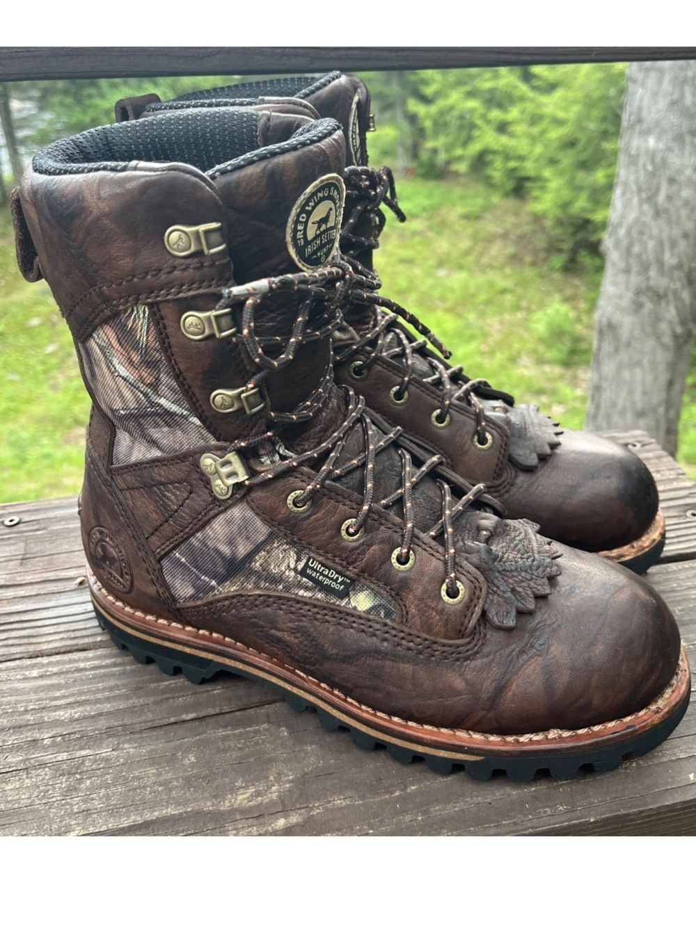 Irish Setter Men's Elk Tracker 886 Scent Ban Hunting Boot by RedWing Size 8.5D